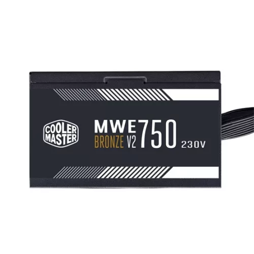 Cooler Master 750W - MWE Bronze V2 230V - MPE-7501-ACABW-BEU - 80+ Bronze - ATX 3.1 - Fekete Tápegység