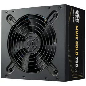   Cooler Master 750W - MWE Gold 750 v3 - MPE-7506-ACAG-BEU - 80+ Gold - ATX 3.1 - Nem moduláris - Fekete Tápegység