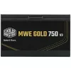 Cooler Master 750W - MWE Gold 750 v3 - MPE-7506-ACAG-BEU - 80+ Gold - ATX 3.1 - Nem moduláris - Fekete Tápegység