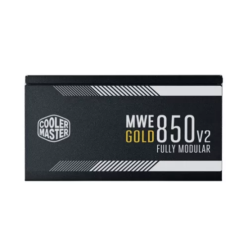 Cooler Master 850W - MWE 850 Gold V2 - MPE-8501-AFAAG-EU - 80+ Gold - ATX 12V Ver. 2.41- Full Modular - Fekete Tápegység
