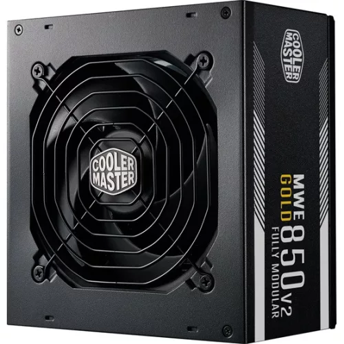 Cooler Master 850W - MWE 850 Gold V2 - MPE-8501-AFAAG-EU - 80+ Gold - ATX 12V Ver. 2.41- Full Modular - Fekete Tápegység