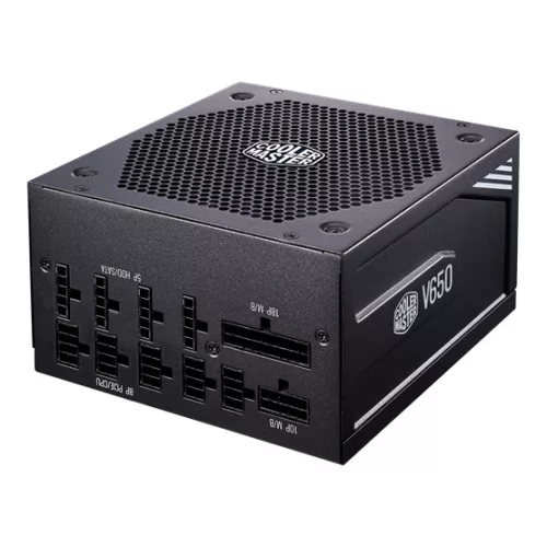 Cooler Master 650W - V650 Gold V2 - MPY-650V-AFBAG-EU - 80+ Gold - ATX 12V V2.52 - Fekete Tápegység