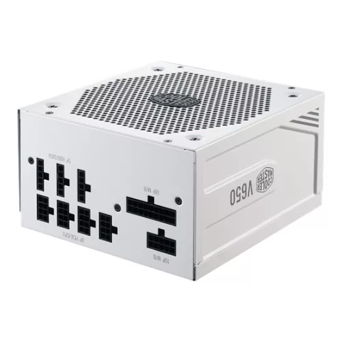 Cooler Master 650W - V650 Gold V2 White Edition - MPY-650V-AGBAG-EU - 80+ Gold - Moduláris - Fehér Tápegység
