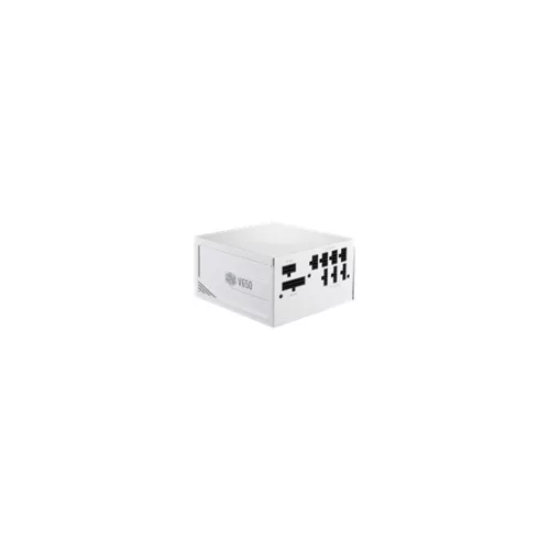 Cooler Master 650W - V650 Gold V2 White Edition - MPY-650V-AGBAG-EU - 80+ Gold - Moduláris - Fehér Tápegység
