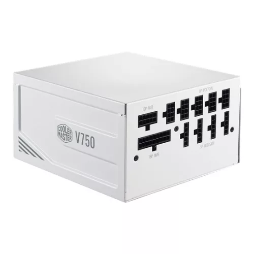 Cooler Master 750W - V750 Gold V2 White Edition -MPY-750V-AGBAG-EU - 80+ Gold- ATX 12V V2.52-Moduláris - Fehér Tápegység