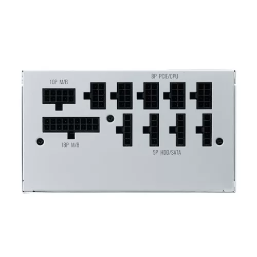 Cooler Master 850W - V850 Gold V2 White Edition - MPY-850V-AGBAG-EU - 80+ Gold  - ATX 12V V2.52 - Full-Modular - Fehér