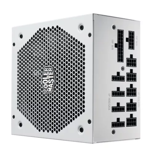Cooler Master 850W - V850 Gold V2 White Edition - MPY-850V-AGBAG-EU - 80+ Gold  - ATX 12V V2.52 - Full-Modular - Fehér
