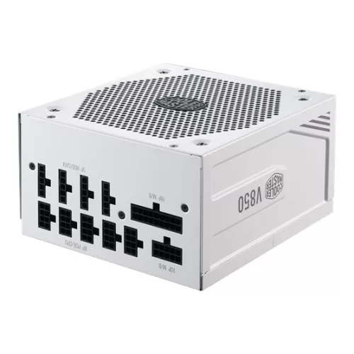 Cooler Master 850W - V850 Gold V2 White Edition - MPY-850V-AGBAG-EU - 80+ Gold  - ATX 12V V2.52 - Full-Modular - Fehér