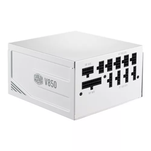 Cooler Master 850W - V850 Gold V2 White Edition - MPY-850V-AGBAG-EU - 80+ Gold  - ATX 12V V2.52 - Full-Modular - Fehér