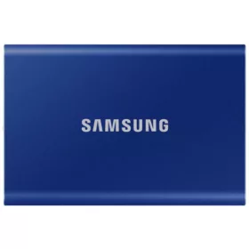 SAMSUNG SSD Külső, 2TB, T7, Kék, USB3.2/USB Type-C