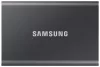 SAMSUNG SSD Külső, 2TB, T7, Titán Szürke, USB 3.2