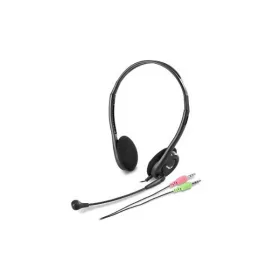   Genius Fejhallgató -  HS-200C Fejhallgató (3,5mm Jack, mikrofon, fekete)