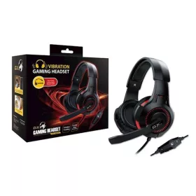   Genius Fejhallgató - HS-G600V  (3.5mm Jack, hangerőszabályzó, mikrofon, nagypárna, fekete)