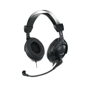   Genius Fejhallgató - HS-M505X (3.5mm Jack, mikrofon, fekete)