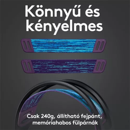 Logitech Fejhallgató - G335  Gaming headset (Vezetékes, 3,5mm Jack, hangerőszabályzó, fekete)