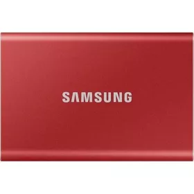 Samsung 2,5" 500GB T7 USB-C 3.2 külső SSD piros