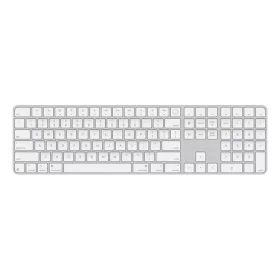   Apple Magic Keyboard (2024) w Touch ID and Numeric Keypad - US English - White Keys