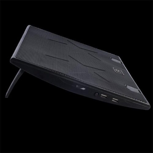 Advance Notebook Hűtőpad 19"-ig - AIRSTREAM 19 (Max.: 19", 2x150mm, 1000rpm, 1xUSB2.0, fekete)