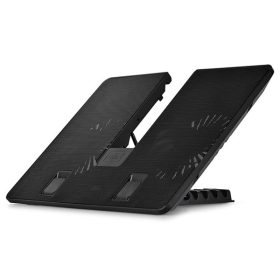   DeepCool Notebook Hűtőpad 15,6"-ig - U PAL (26.3dB; max. 156,68 m3/h; 2x14cm, USB3.0)