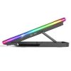 Spirit of Gamer Notebook Hűtőpad 17"-ig - AIRBLADE 1200 RGB (18dB; max. 79 m3/h; 3x11cm+3x70cm, RGB LED, 2xUSB2.0)