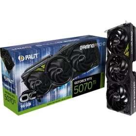   PALIT NVIDIA RTX5070Ti Gaming Pro-S OC 16GB GDDR7 - NE7507TS19T2-GB2031U