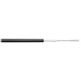   NIKOMAX Optikai kábel, beltéri és kültéri, SM 9/125, OS2, 12 szálas tight buffered, LSZH, fekete - Méterre