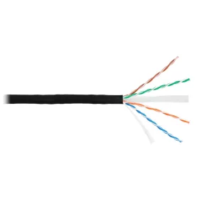   NIKOMAX Falikábel U/UTP CAT6 BC, 23AWG, PE, kültéri, 305m, fekete