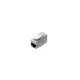 NIKOMAX Toldó, Coupler, RJ45-RJ45, CAT6a, ezüst