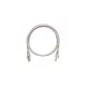 NIKOMAX Patch kábel S/FTP CAT6a LSOH, Essential Series,  3m, szürke