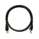 NIKOMAX Patch kábel UTP, CAT6, LSZH,   1m, fekete