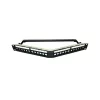 NIKOMAX Patch panel STP, Keystone, 24 portos, 1U, döntött/hajlított