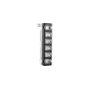 NIKOMAX Patch panel, UTP, 12 portos, 10", beépíthető, üres, fekete