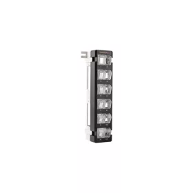   NIKOMAX Patch panel, UTP, 12 portos, 10", beépíthető, üres, fekete