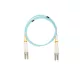 NIKOMAX Optikai patch kábel SC - SC, MM 50/125, duplex,   2m, aqua