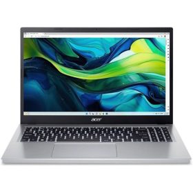   ACER Notebook - Aspire AG15-32P-3177, 15.6" FHD, Intel Core 3 N355, 8GB, 128GB SSD, UMA, Win11 Home, ezüst