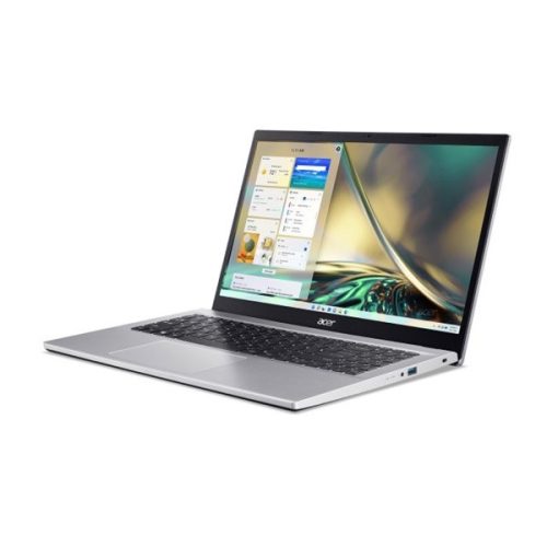 ACER Notebook - Aspire A315-59-333H, 15.6" FHD, Intel Core i3-1215U, 16GB, 512GB SSD, UMA, Win11 Home, ezüst