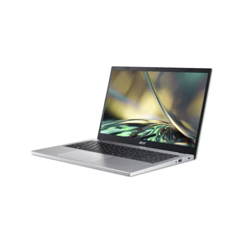 ACER Notebook - Aspire A315-24P-R7QE, 15.6" FHD, AMD Ryzen 3 7320U, 8GB, 512GB SSD, UMA, Win11 Home, ezüst