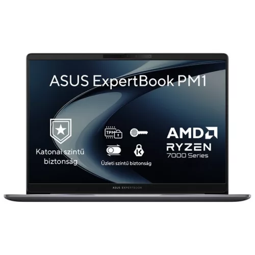 ASUS Notebook - Expertbook PM1503CDA-S70009 15,6" FHD, Ryzen 7-7735HS, 16GB, 512GB M.2, INT, NOOS, Szürke