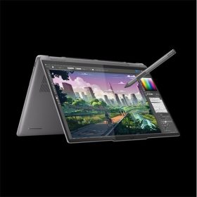   LENOVO Notebook - Yoga 7 2-in-1 14AHP9, 14.0" WUXGA Touch, AMD Ryzen 5 8640HS, 16GB, 512GB SSD, Win11 Home, Arctic Grey