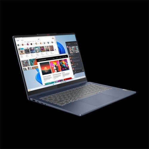 LENOVO Notebook - IdeaPad 5 2-in-1 14AHP9, 14.0" WUXGA Touch, AMD Ryzen 5-8645HS, 16GB, 512GB SSD, NoOS, Cosmic Blue