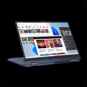   LENOVO Notebook - IdeaPad 5 2-in-1 14AHP9, 14.0" WUXGA Touch, AMD Ryzen 7-8845HS, 16GB, 512GB SSD, NoOS, Cosmic Blue