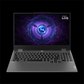   LENOVO Notebook - LOQ Gaming 15IAX9, 15.6" FHD, Intel Core i5-12600HX, 16GB, 512GB SSD, nV RTX 3050 6GB, NoOS, Luna Grey