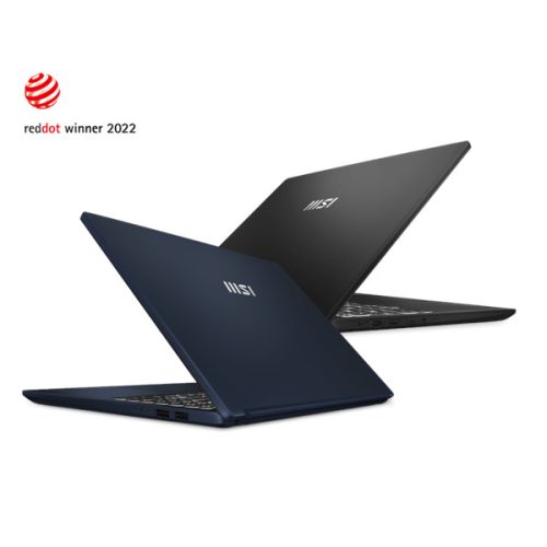 MSI Notebook - Business NB Modern 15 B7M-455, 15.6" FHD, Ryzen 5 7430U, 16GB, 512GB M.2, INT, NOOS, Ezüst