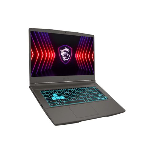 MSI Notebook - Gaming NB Thin 15 B7VF-442 15.6" FHD 144Hz, Ryzen 7 7735HS, 16GB, 512GB M.2, RTX 4060 8GB, NOOS, Fekete