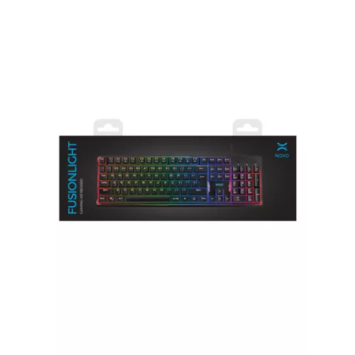 NOXO Fusionlight Gaming Membrán billentyűzet, magyar kiosztás - Bontott termék