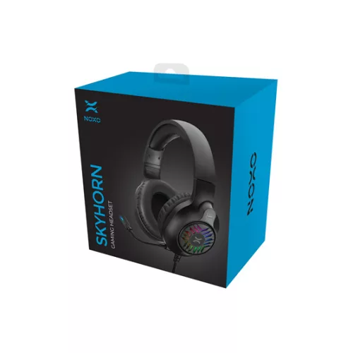 NOXO Skyhorn Gaming mikrofonos RGB fejhallgató - Dobozsérült termék