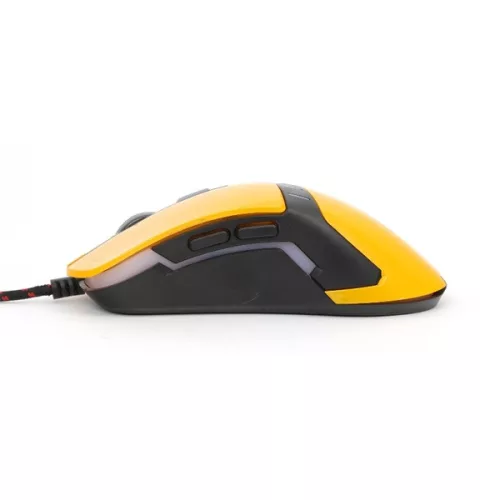 VARR Gaming Egér, vezetékes, 3200 DPI, gamer, sárga