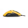 VARR Gaming Egér, vezetékes, 3200 DPI, gamer, sárga
