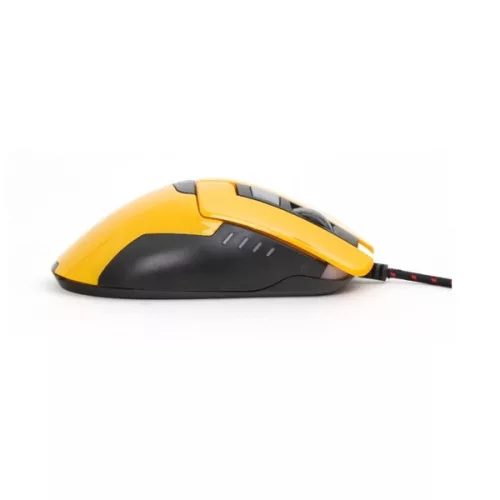 VARR Gaming Egér, vezetékes, 3200 DPI, gamer, sárga