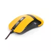 VARR Gaming Egér, vezetékes, 3200 DPI, gamer, sárga